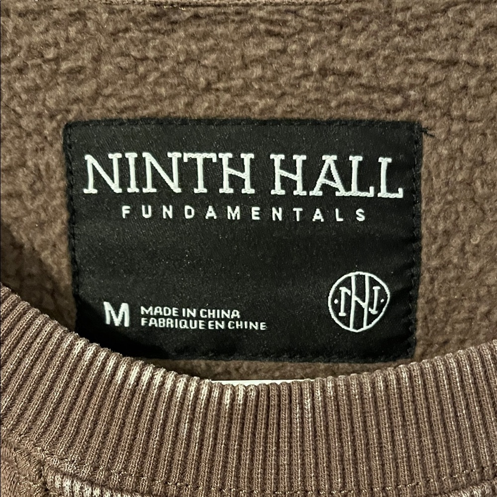 Ninth Hall mineral washed Crewneck Sweatshirt - Picture 2 of 5